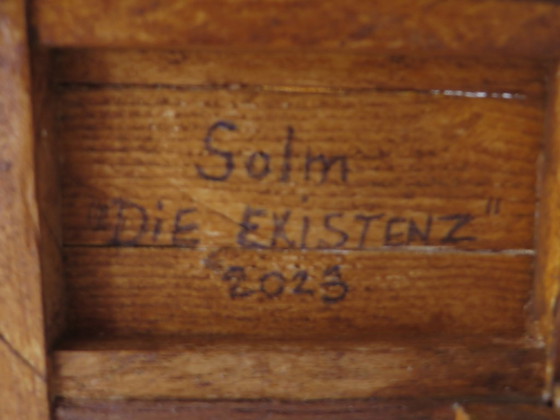 Eric van Solm - ´Die Existenz´ – Beeldhouwkunst, Wood (photo 10 of 10)