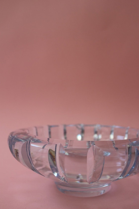 Image 1 of Crystal Glass Bowl by EDVIN ÖHRSTRÖM for Orrefors