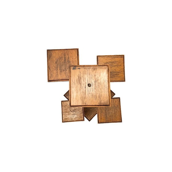 Table à plantes en chêne de style Art déco français, vers 1920/30 – Porte-plantes, Wood (photo 6 of 8)