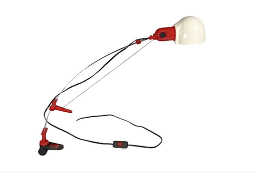 Postmodern clip lamp, 1980s