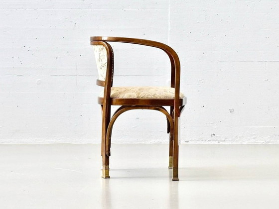 Image 1 of Poltrona modello 715 di Gustav Siegel per J. & J. Kohn del 1899 da Vienna