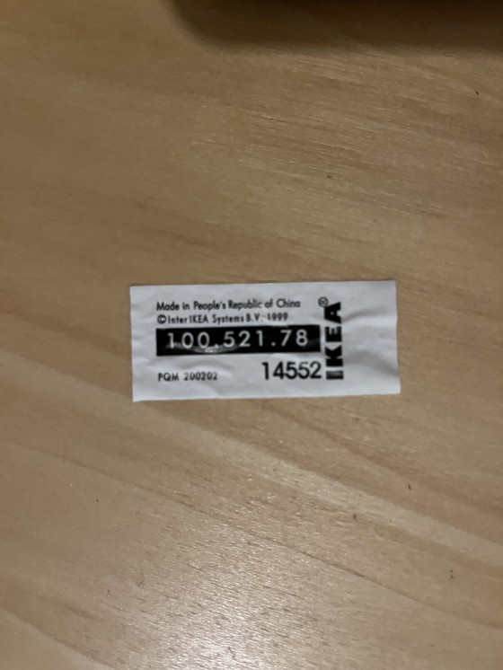 Image 1 of Table basse vintage IKEA, style Alvar Aalto