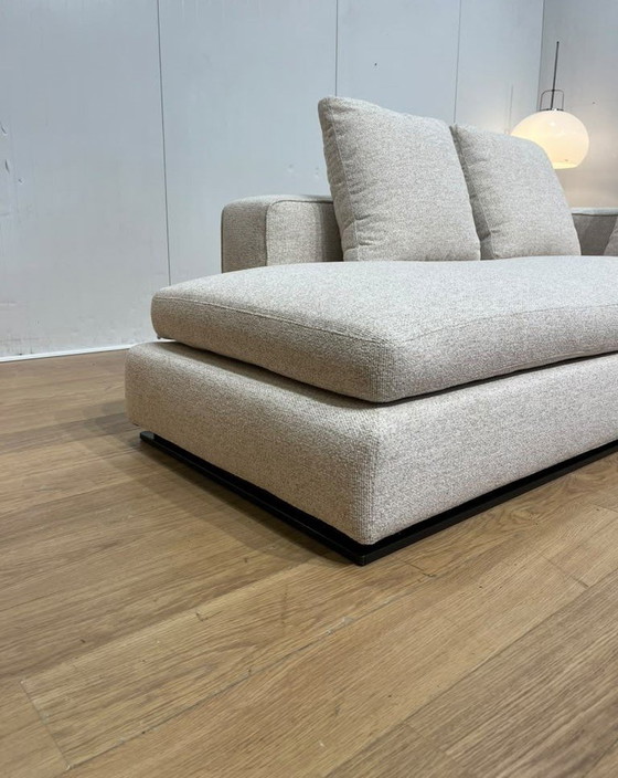 NUOVO Minotti Powell Chaise longue Ecru + GARANZIA, Tessile, Altro, Beige, Modern (foto 6 di 10)