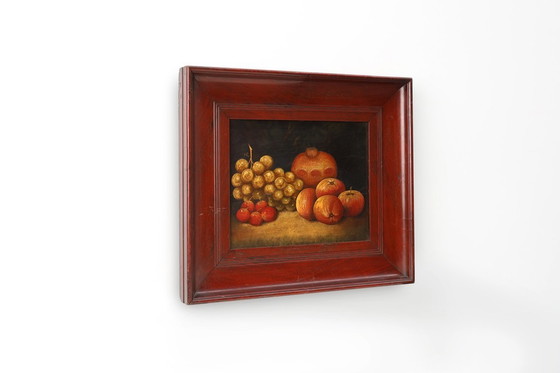 Image 1 of Dipinto ad olio su tavola del XVIII secolo, natura morta, Paesi Bassi