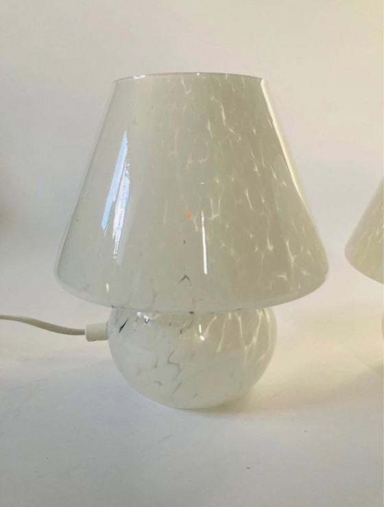Image 1 of Ensemble vintage de lampes en forme de champignon