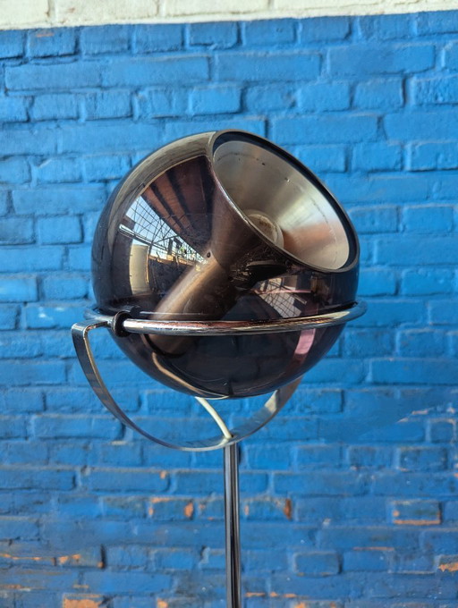 Lampadaire vintage design néerlandais Raak Globe