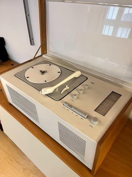 Image 1 of Tourne-disque Braun SK5 design Dieter Rams & Hans Gugelot “Snow White Coffin” Vintage 1960