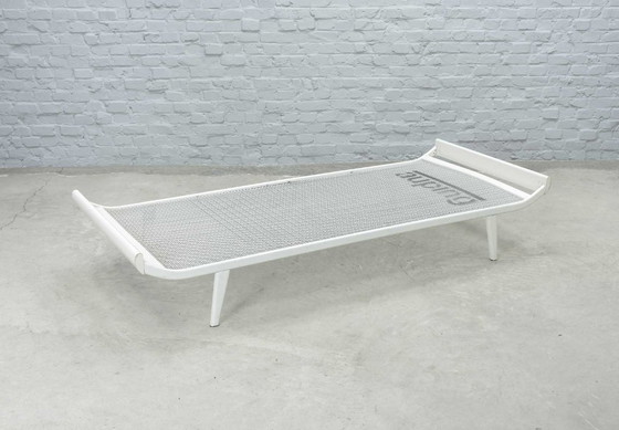 Image 1 of White Vintage Dutch Design Cleopatra Sofa / Daybed Designed for Auping by A.R. Cordemeijer. The Netherlands, 1950s.