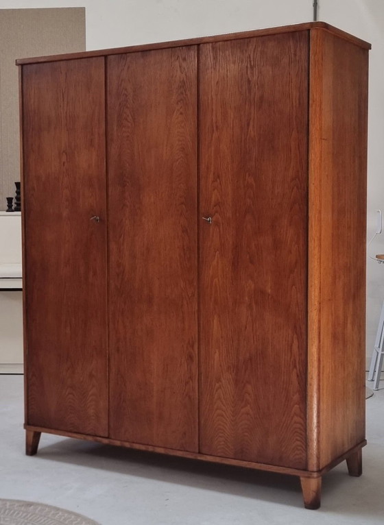 Armadio Mid-Century, Legno, Marrone (foto 2 di 15)