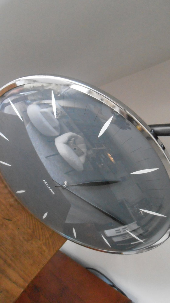 Image 1 of KARLSSON designer wall clock, new condition. 41cm