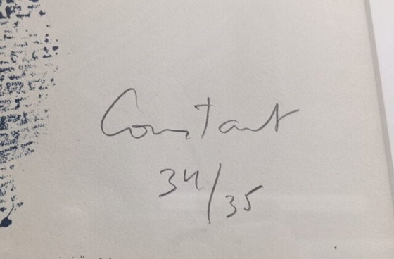 Image 1 of Constant Nieuwenhuys - ‘Conversatie’ (ingelijste litho)