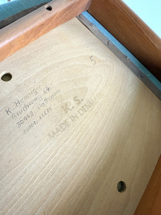 Image 1 of 6 chaises de salle à manger vintage, Korup Stolefabrik '70