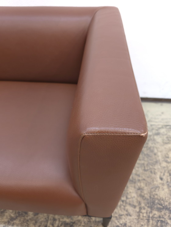 Image 1 of Walter Knoll Jaan Living divano a due posti di design divano in pelle divano top