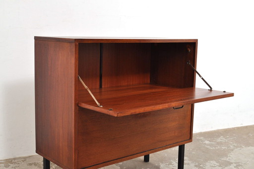 Vintage Mahagoni-Klappenschrank 1950er Jahre