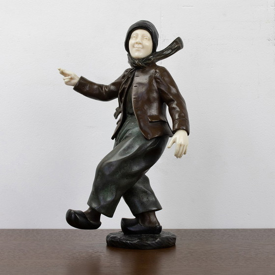 Image 1 of Ensemble de sculptures en bronze de Paul D'Aire
