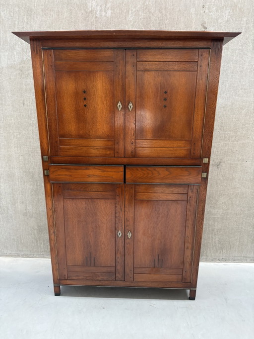 Schuitema Jugendstil/Art Deco Cabinet Solid Wood
