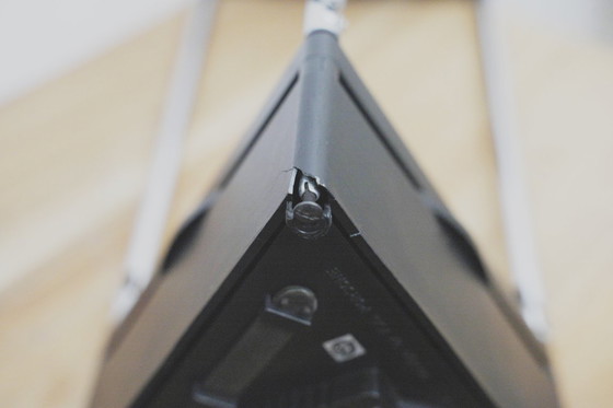 Image 1 of Lampada Kandido di Ferdinand Alexander Porsche per Luci Italia, lampada da tavolo alogena cromata anni '80