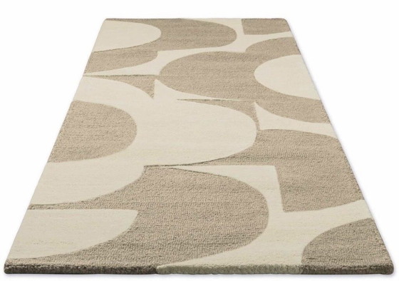 Image 1 of Brink and Campman Orla Kiely carpet Prism Flower mushroom/ecru 