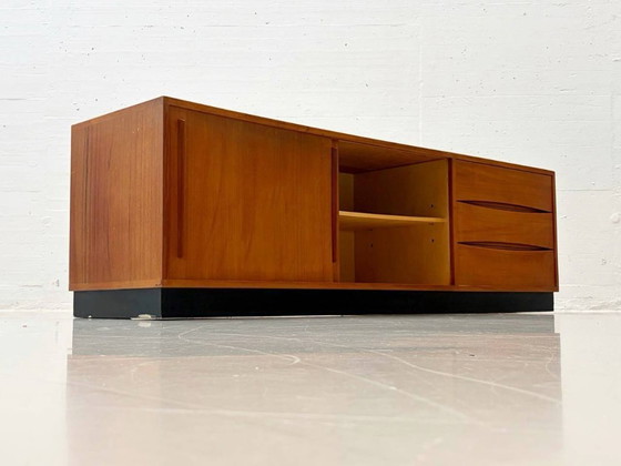 Image 1 of Teak wood sideboard by Dieter Wäckerlin, 1960s