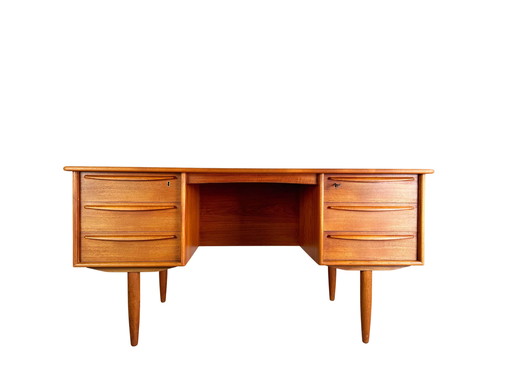 Original Midcentury Schreibtisch Falster Svend Å. Madsen Teak