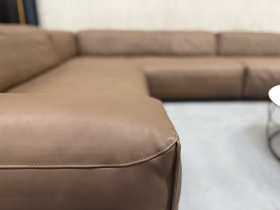 Image 1 of Divano angolare Rolf Benz Mio in pelle marrone 253x344