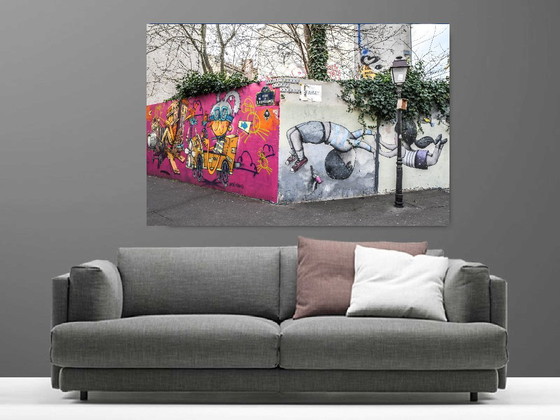 Image 1 of Foto auf Plexiglas oder Aluminium gedruckt / Limitierte Auflage / Street Art / Originaldekoration / Dekoration / Graffiti