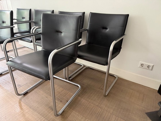 Image 1 of 6x Arco Swing dining chair