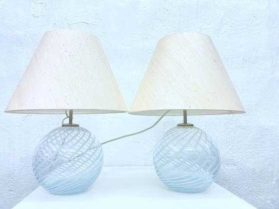 Image 1 of 2 Lámpara de mesa danesa modelo TJ Ball Design Torben Jørgensen para Holmegaard