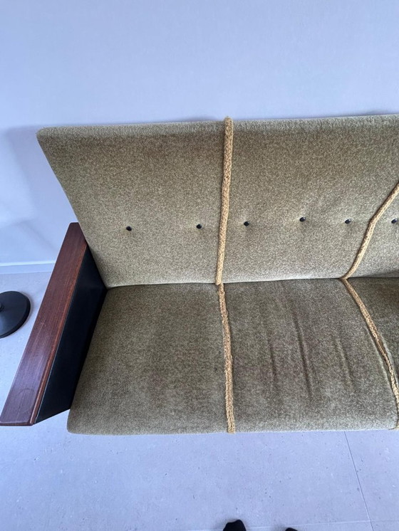 Image 1 of Vintage bankstel (stoel en driezitsbank)