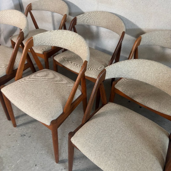 Image 1 of Juego de 8 sillas de comedor modelo 31 — Kai Kristiansen, Dinamarca, década de 1960