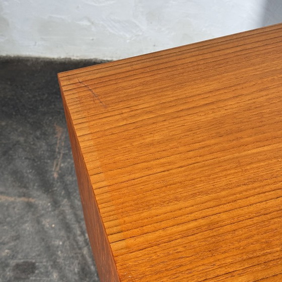 G Plan Fresco Teak Tallboy Ladekast, jaren 60 – G-Plan, Dressoirs, Metal (photo 11 of 14)