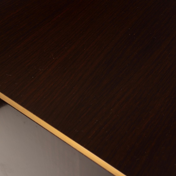 Paire de tables de nuit en palissandre d'Afrique et laiton pour Fratelli Turri – Gorgoni, Wood (photo 17 of 19)