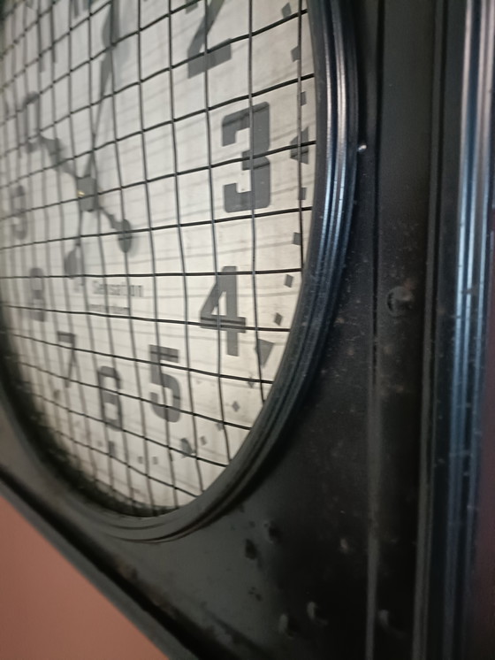 Image 1 of Metal station clock