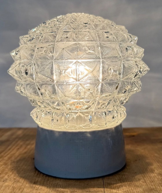 Vintage witte porseleinen plafondlamp, jaren 70 – Plafondlampen, Porcelain (photo 9 of 13)