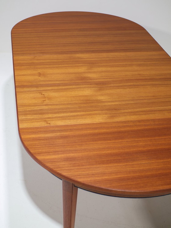 Image 1 of Tavolo da pranzo allungabile Omann Jun 55 in teak, stile vintage danese
