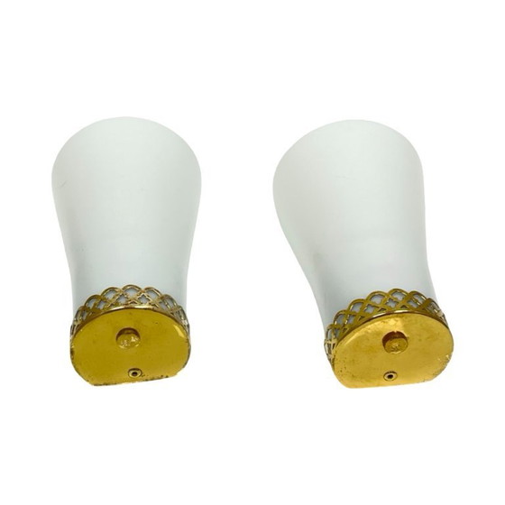Image 1 of Een paar Doria Leuchten wandlampen, Hollywood Regency, Duitsland, jaren 70.