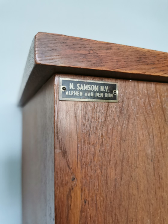 Image 1 of Vintage roldeurkast/archiefkast 