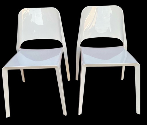 Set of 2 “Kate” chairs – Roberto Barbieri for Zanotta