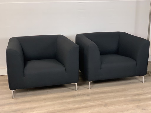 2 x Bert Plantagie fauteuils 