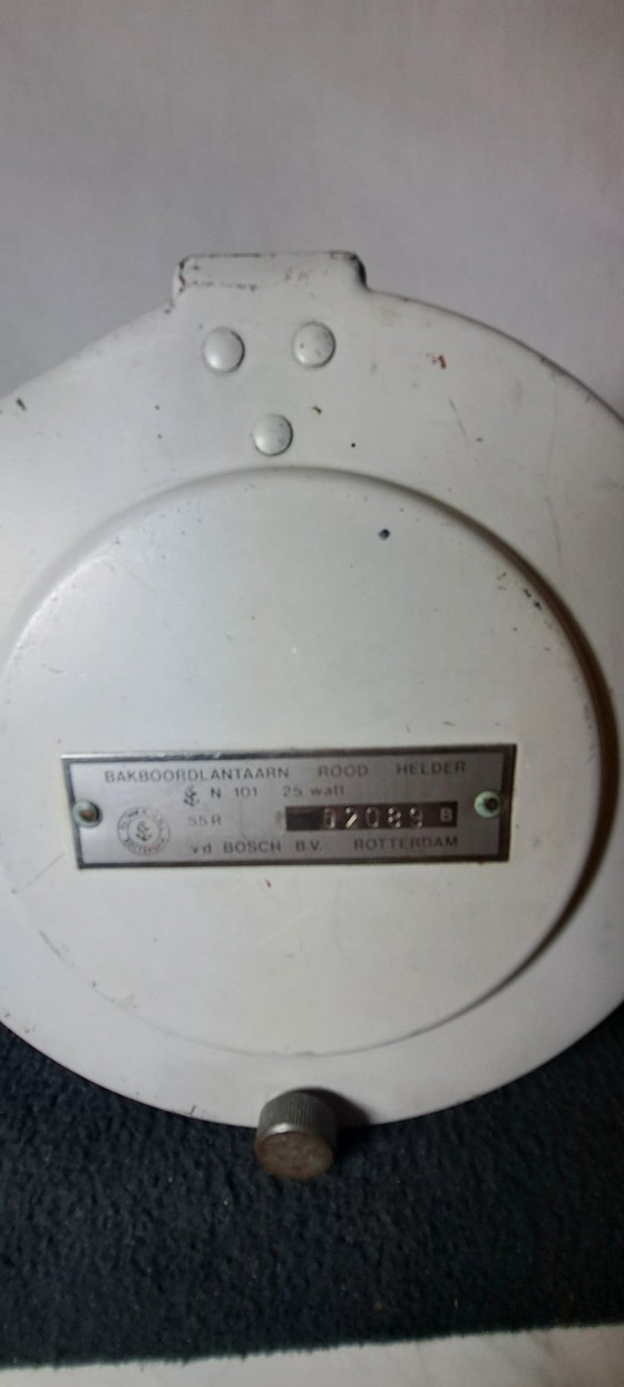 Image 1 of Bakboord licht Vintage Bootlamp