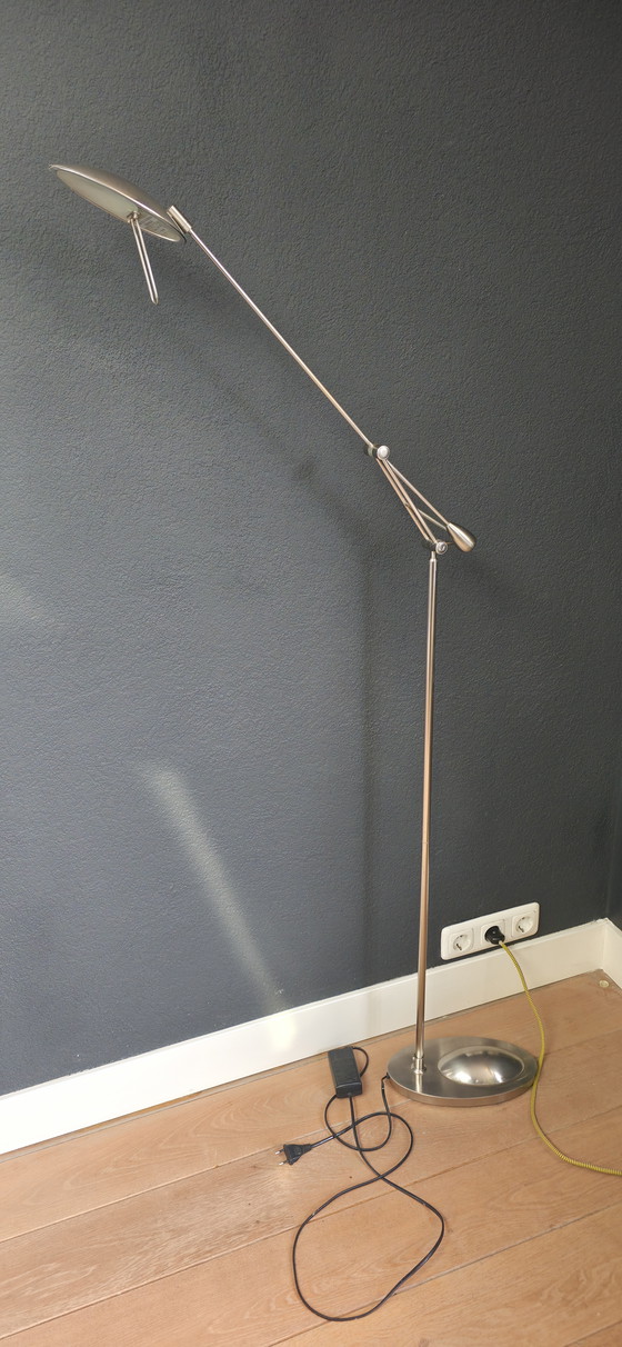 Image 1 of Mooie vintage vandeHeg Vloer-lees-lamp