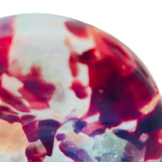 Image 1 of Antico vaso in vetro screziato Legras in vetro marmorizzato Art Deco anni '20