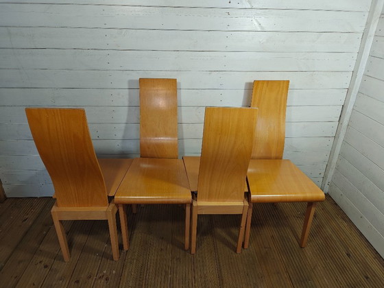 Image 1 of Vier prachtig Finazzer Molly Chairs - Stoel
