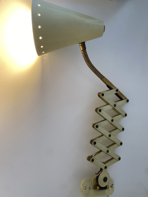 Image 1 of Lampe ciseaux Acciarri vintage - applique murale - Italie, années 1960