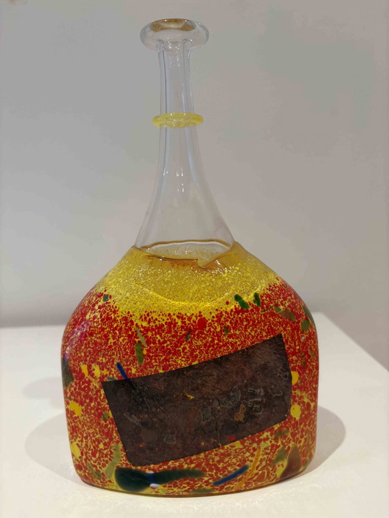 Image 1 of Vase en verre "Satellite" de Bertil Vallien pour Kosta Boda