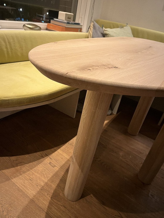 Image 1 of Table de salle à manger sur mesure en chêne massif bio