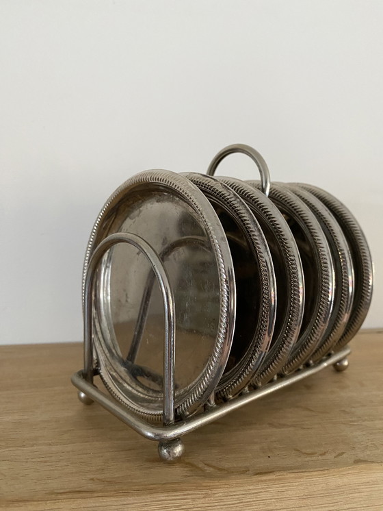 Image 1 of Untersetzer - silberfarben