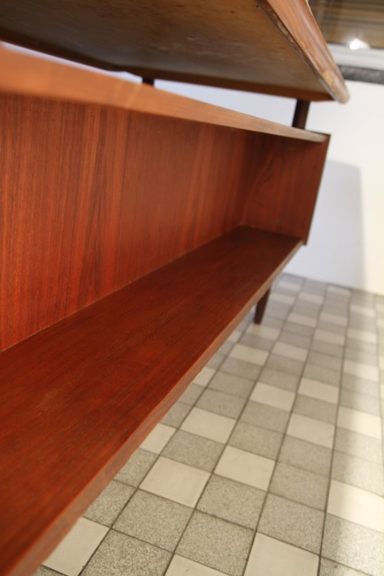Propos Hulmefa Teak Desk Bureau Jaren 60 – Wood (photo 6 of 16)
