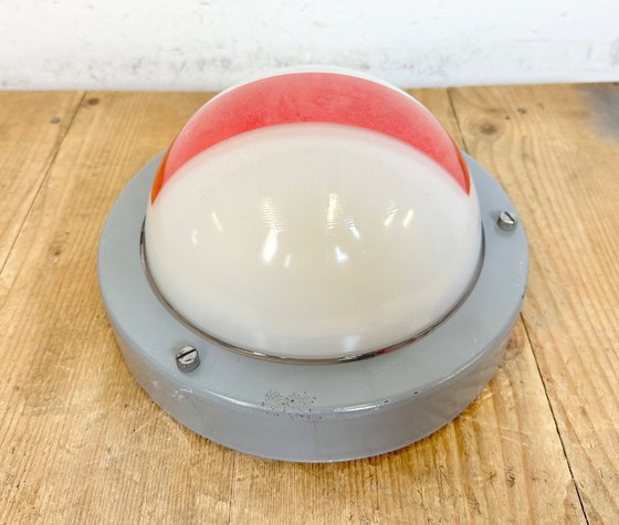 Image 1 of Vintage Emergency Wall or Ceiling Light, 1970s