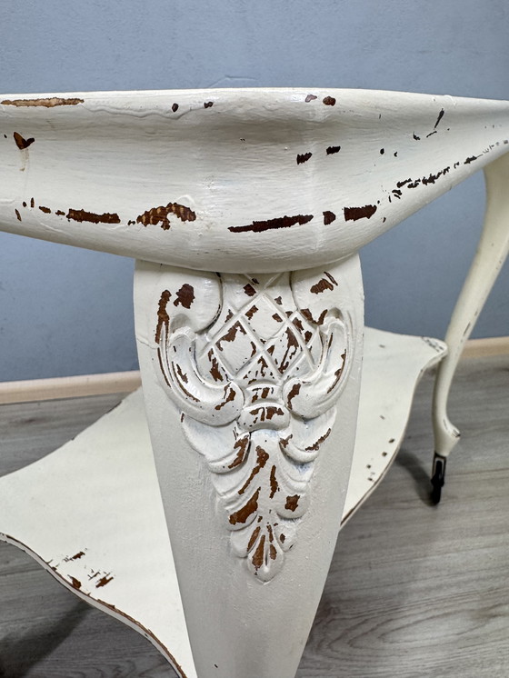 Image 1 of Chippendale serving trolley with webbing top